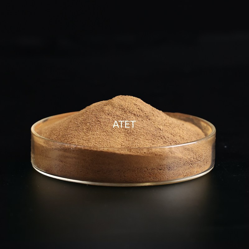 Brown Powder Kalium Lignosulfonate KLS Air larut Aditif kimia industri untuk aplikasi semen dan beton